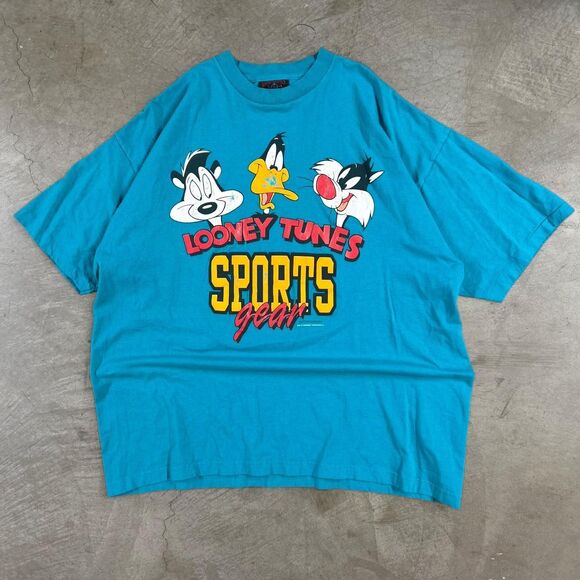 American Vintage Other - Vintage 90s Warner Bros Looney Tunes Sports Gear T-Shirt